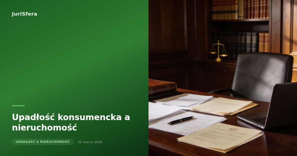 Upadłość konsumencka a nieruchomość